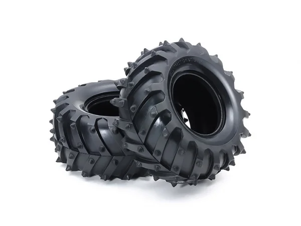 Tamiya Monster Pin Spike Tyres - 1 Pair