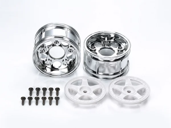Tamiya 5-Spoke 2 Piece Wide Wheel 2 — image 1 of 2
