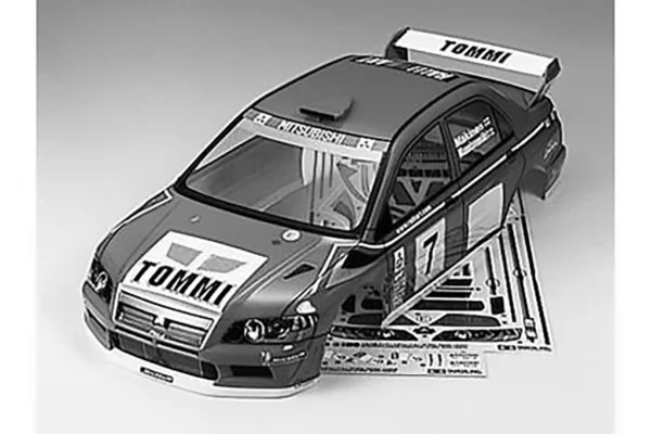 Tamiya 1:10 Lancer Evo VII WRC Clear 190m mBodyshell
