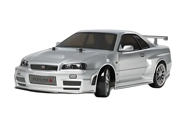 Tamiya Skyline GT-R R34 Z-tune Clear Bodyshell - 190mm — image 1 of 2
