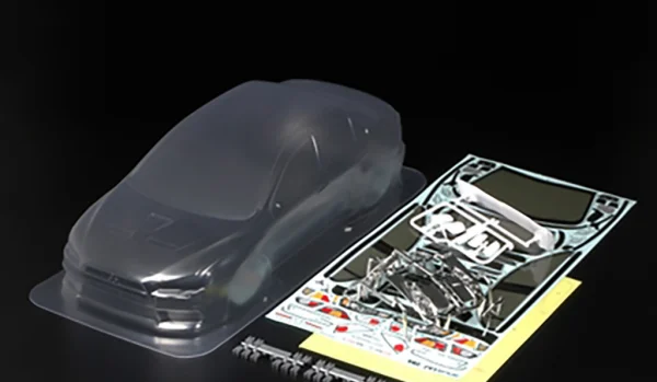 Tamiya Mitsubishi Lancer Evo X Clear 190mm Bodyshell