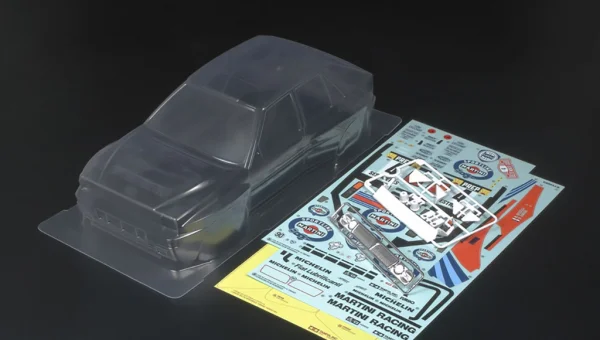 Tamiya Lancia Integrale Clear Bodyshell (190mm)