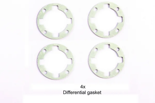 Tamiya TA06 Gear Diff Gasket X 4