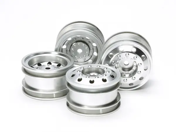 Tamiya On Road Racing Truck Wheels - Front (2) and Rear (2) &mdash; image 2 of 2
