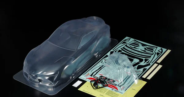 Tamiya Toyota GR Supra Clear Bodyshell (190mm)