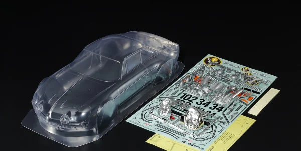 Tamiya Alpine A110 Jaeger M Chassis Clear Bodyshell