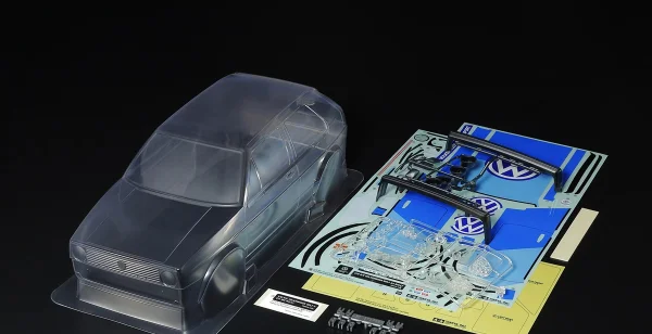 Tamiya Golf II GTI 16V Clear Rally Bodyshell (M-Chassis)