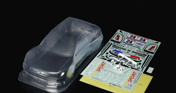 Tamiya Peugeot 306 Maxi Clear 190mm Bodyshell