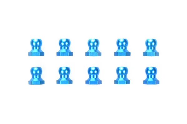 Tamiya 5mm Aluminium Ball Nut Blue