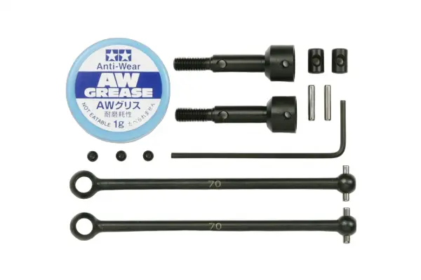 Tamiya Universal Drive Shaft - Fit DF-02, DF-03, TT-02B, DT-02, DT-03, etc — image 1 of 3