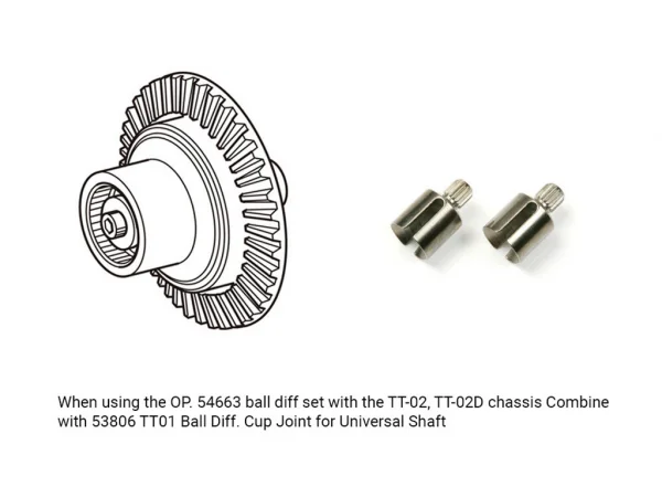 Tamiya Universal Shaft -TT-01/Ta-04