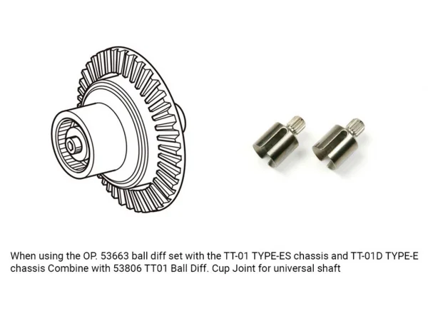 Tamiya Universal Shaft -TT-01/Ta-04