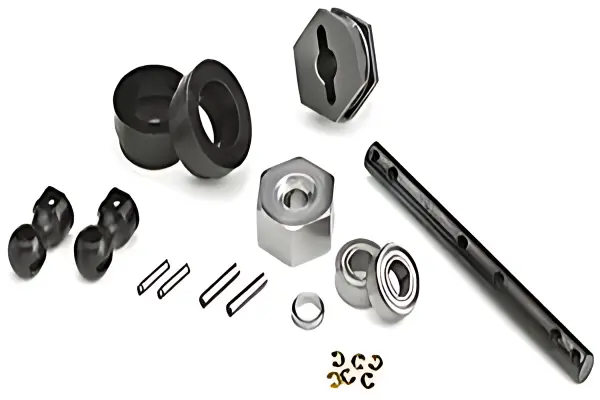 Tamiya NDF01 Rein Drive Flange Shaft