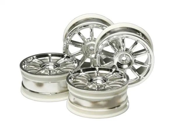 Tamiya 10 Spoke Platd Wheel X 4 24mm Offo — image 1 of 3