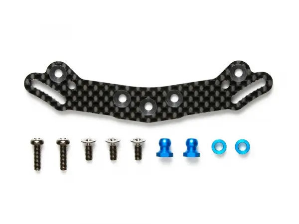 Tamiya TA06 Rear Carbon Damper Stay Short