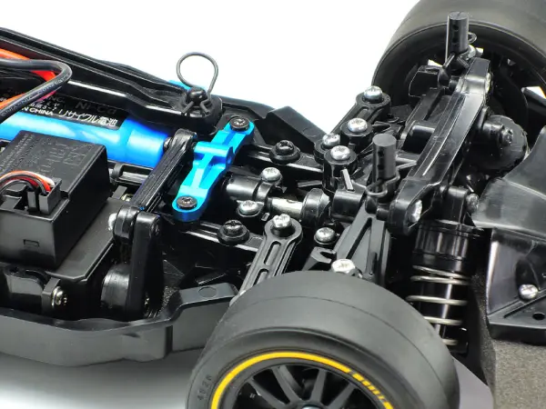 Tamiya TT-02 Aluminium Steering Bridge &mdash; image 4 of 4