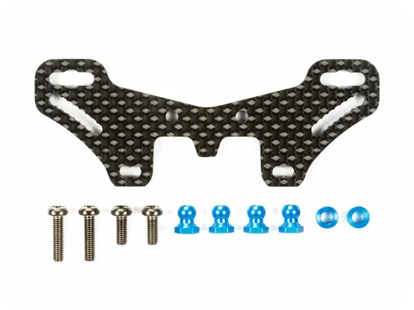 Tamiya TT-02-S Carbon Damper Stay R — image 2 of 2