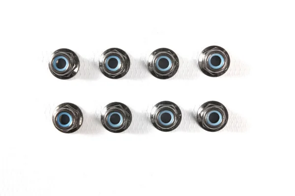 Tamiya 4mm Flange Lock Nut *8