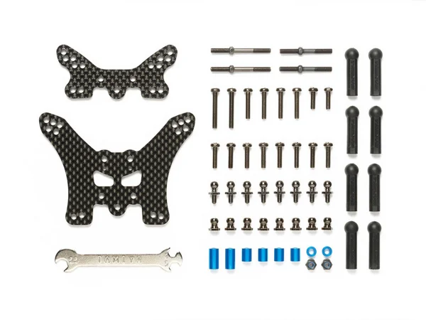 Tamiya TT-02B Carbon Fr Damper Stays