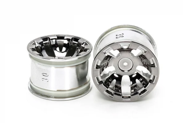 Tamiya T3-01 Chrome Whl 4 Wss Tire R