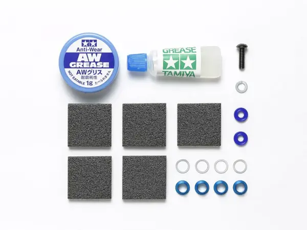 Tamiya T3-01 Front Fork Spacer Set — image 1 of 2