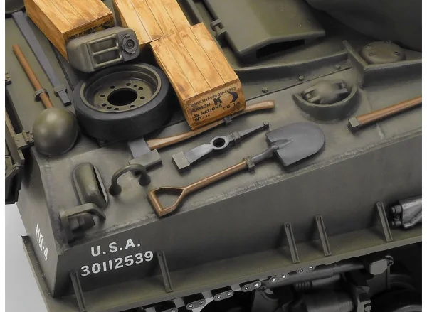 Tamiya M4 Sherman 105mm Hwtz MSS