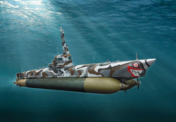 Italeri Biber Midget Submarine — image 8 of 14