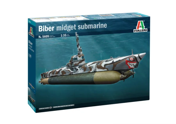 Italeri Biber Midget Submarine — image 7 of 14
