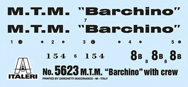Italeri M.T.M Barchino