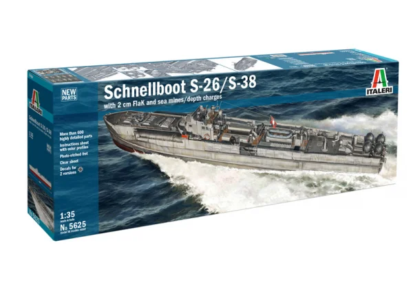 Italeri Schnellboot S-26/S-38 — image 12 of 14