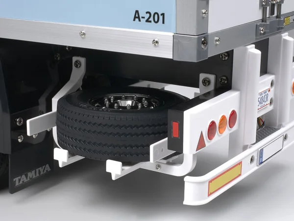 Tamiya Reefer Semi 3 Axle Trailer For Tamiya Tractor Units