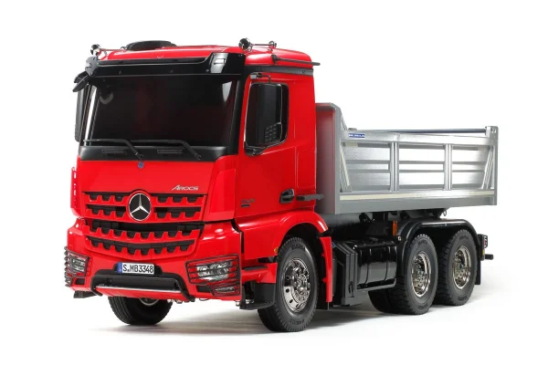 Tamiya Arocs 3348 Tipper Red/Silver — image 1 of 2