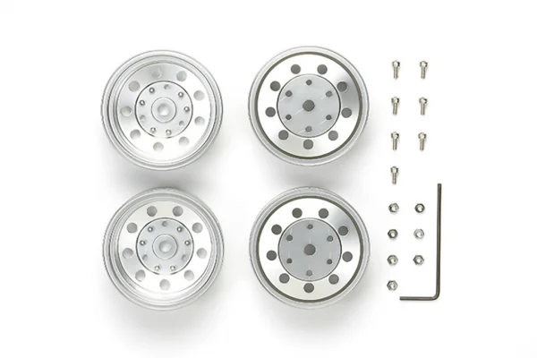 Tamiya Plated Rear Wheels 22mm Matt — image 1 of 2