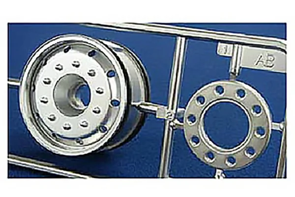 Tamiya Plated Wheels (30mm/Hex/Matt)