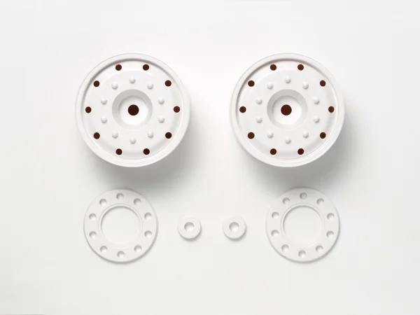 Tamiya Wheels (30mm/Hex/Whi) X 2