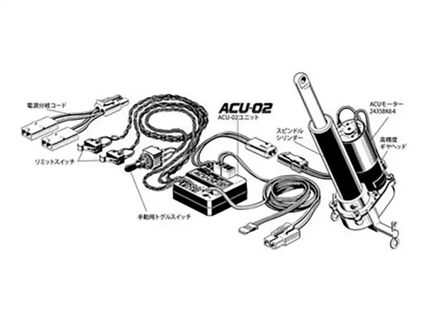 Tamiya Volvo FH-16 8X4 Tow Truck Actuator Set — image 4 of 4