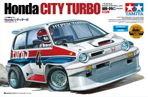 Tamiya Honda City Turbo (WR-02C) &mdash; image 9 of 13