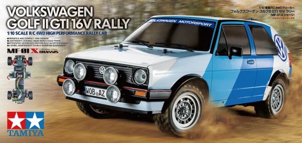 Tamiya Golf Mk2 GTI 16 Rally (MK-01X)
