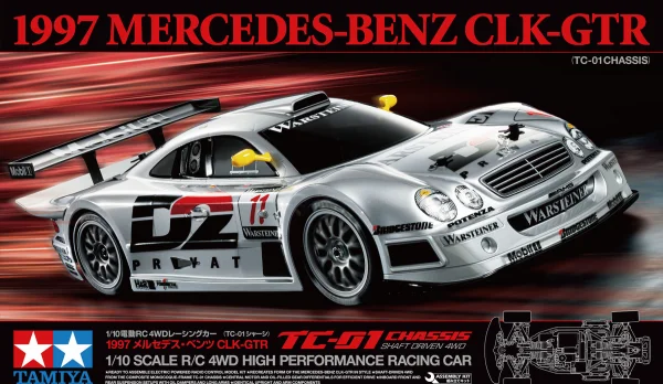 Tamiya 1997 Mercedes CLK-GTR (TC-01)