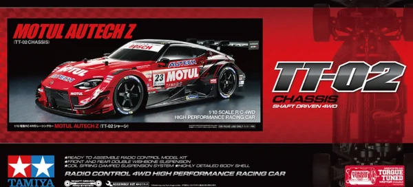 Tamiya Motul Autech Z TT-02