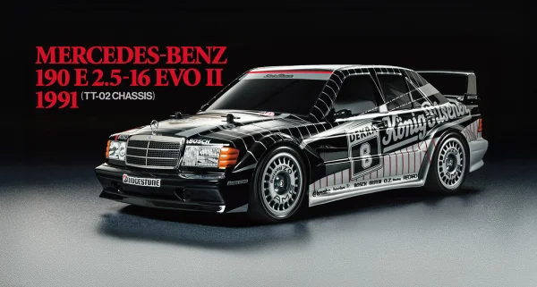 Tamiya Mercedes-Benz 190 E 2.5-16 EVO II 1991 — image 12 of 14