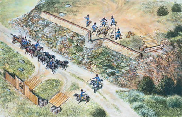 Italeri Napoleonic French Artil Set