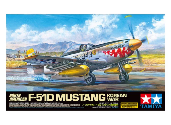 Tamiya 1/32 North American F-51D Mustang