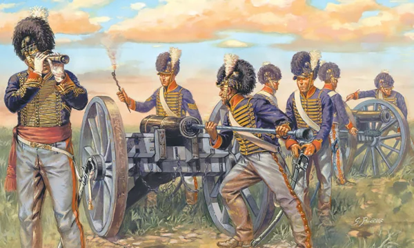 Italeri Napoleonic Wars Brit Artillery