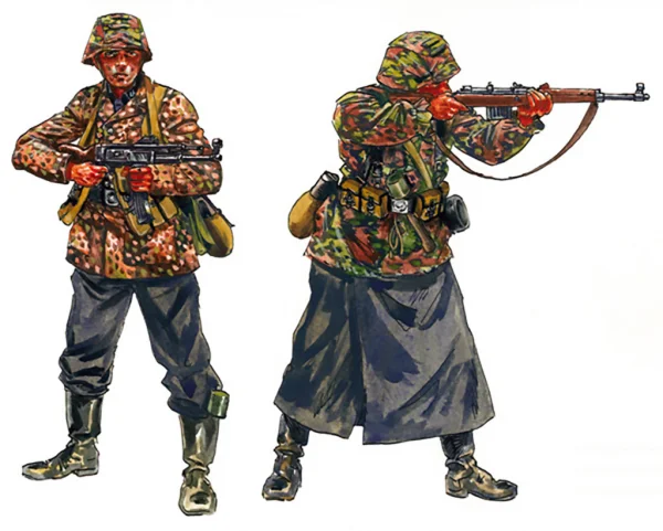 Italeri 1/72 German Elite Troops WWII