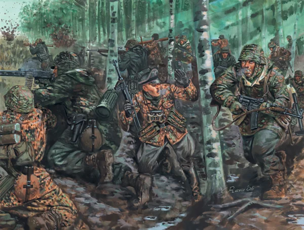 Italeri 1/72 German Elite Troops WWII
