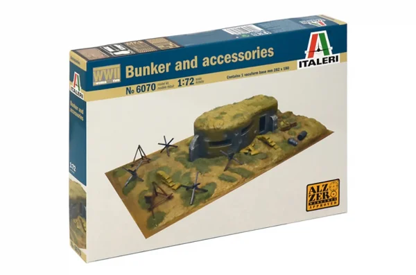 Italeri 1/72 Bunkers + Accessories