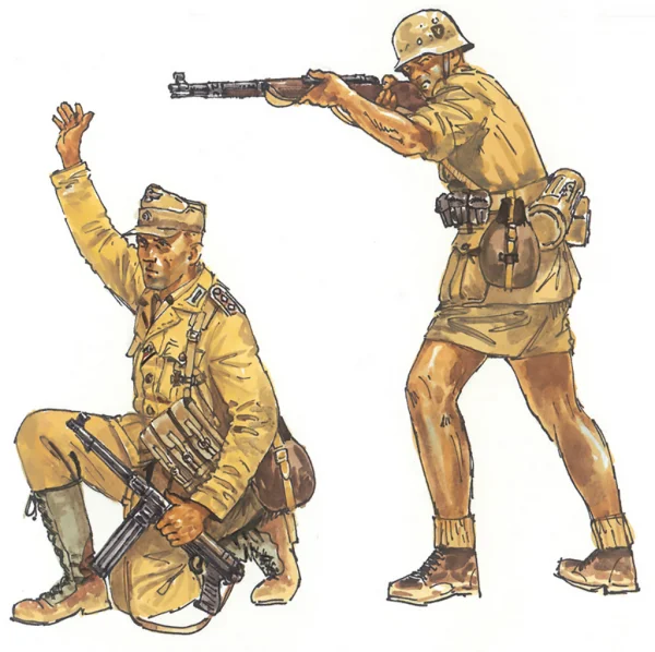 Italeri 2nd Ww German Afrika Corps