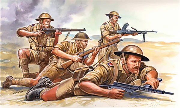 Italeri 2nd Ww British 8Th Army