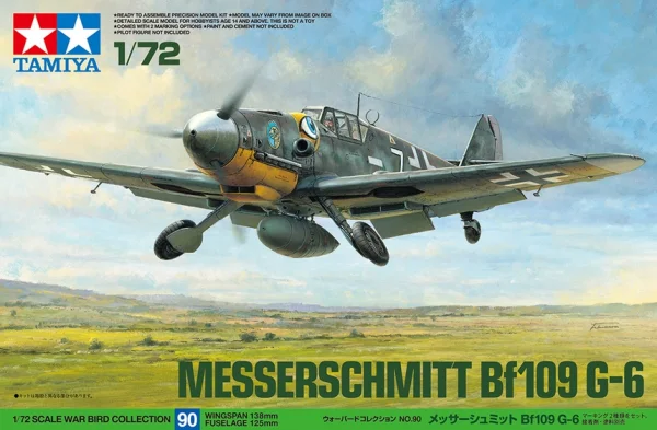 Tamiya 1/72 Bf109 G-6 — image 8 of 8